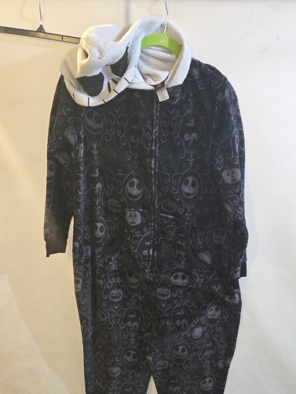 Disney The Nightmare Before Christmas Black & White Sleepwear Hoodie